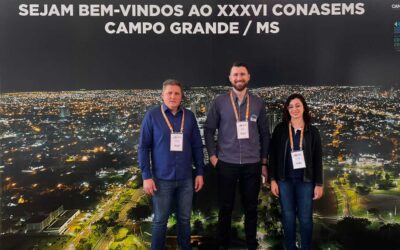 Estivemos no XXXVI CONASEMS de 2022 expondo o IDS Saúde